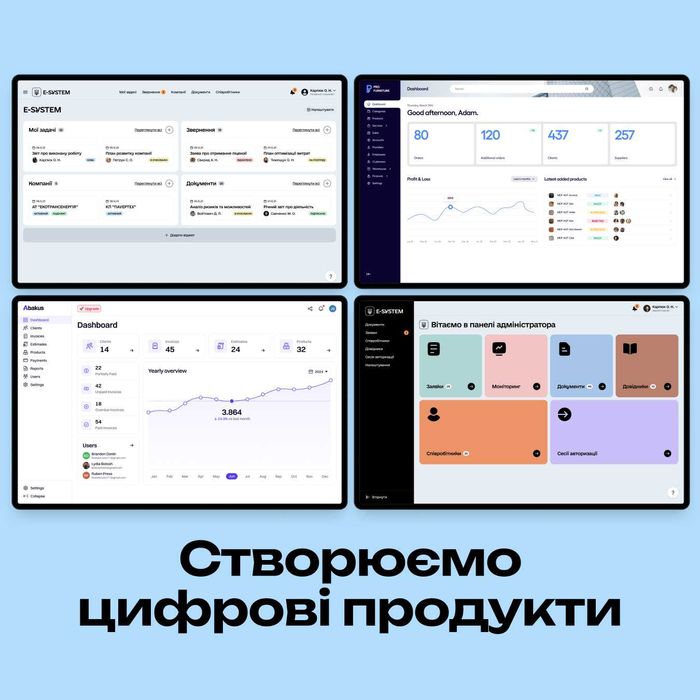 Створення сайтів та дизайн