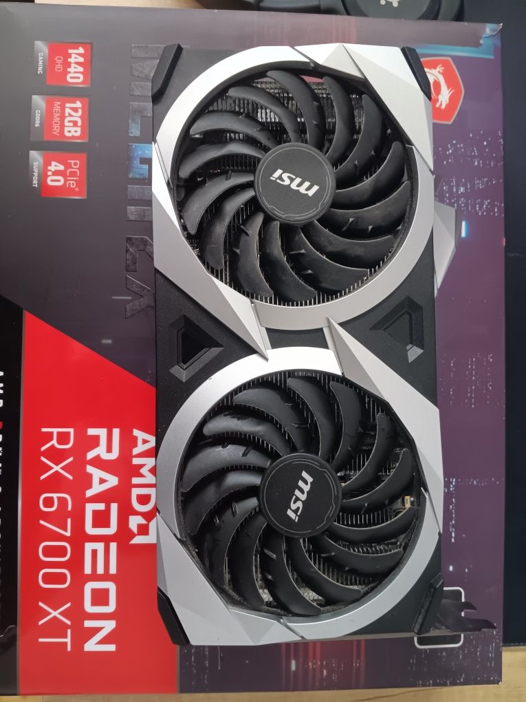 MSI AMD RADEON 6700 XT 12GB gddr6