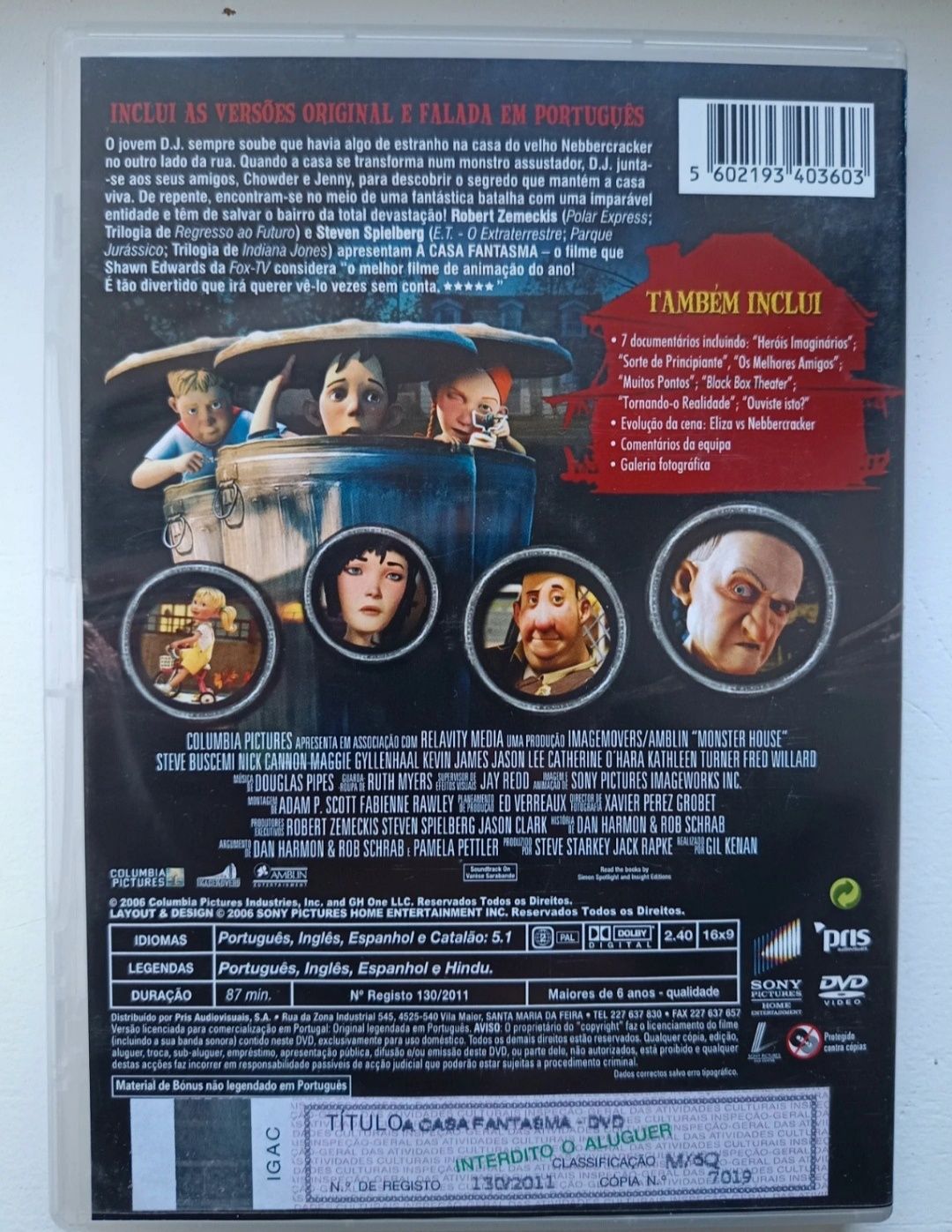 DVD a casa fantasma