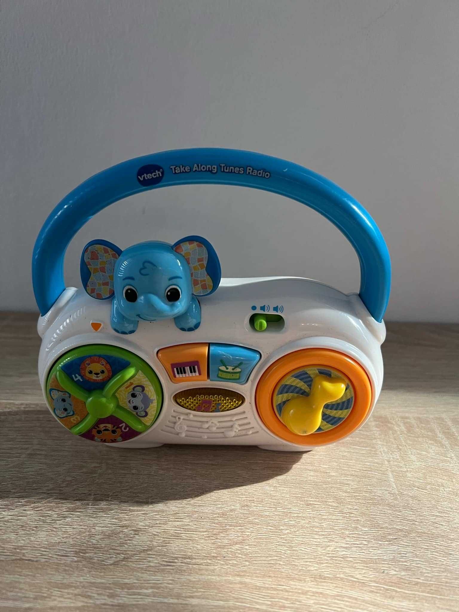 Zabawka interaktywna radio przenośne VTech (język angielski)