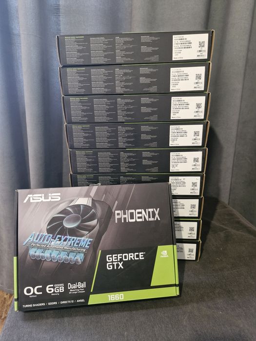 Видеокарта Asus GTX 1660 6gb