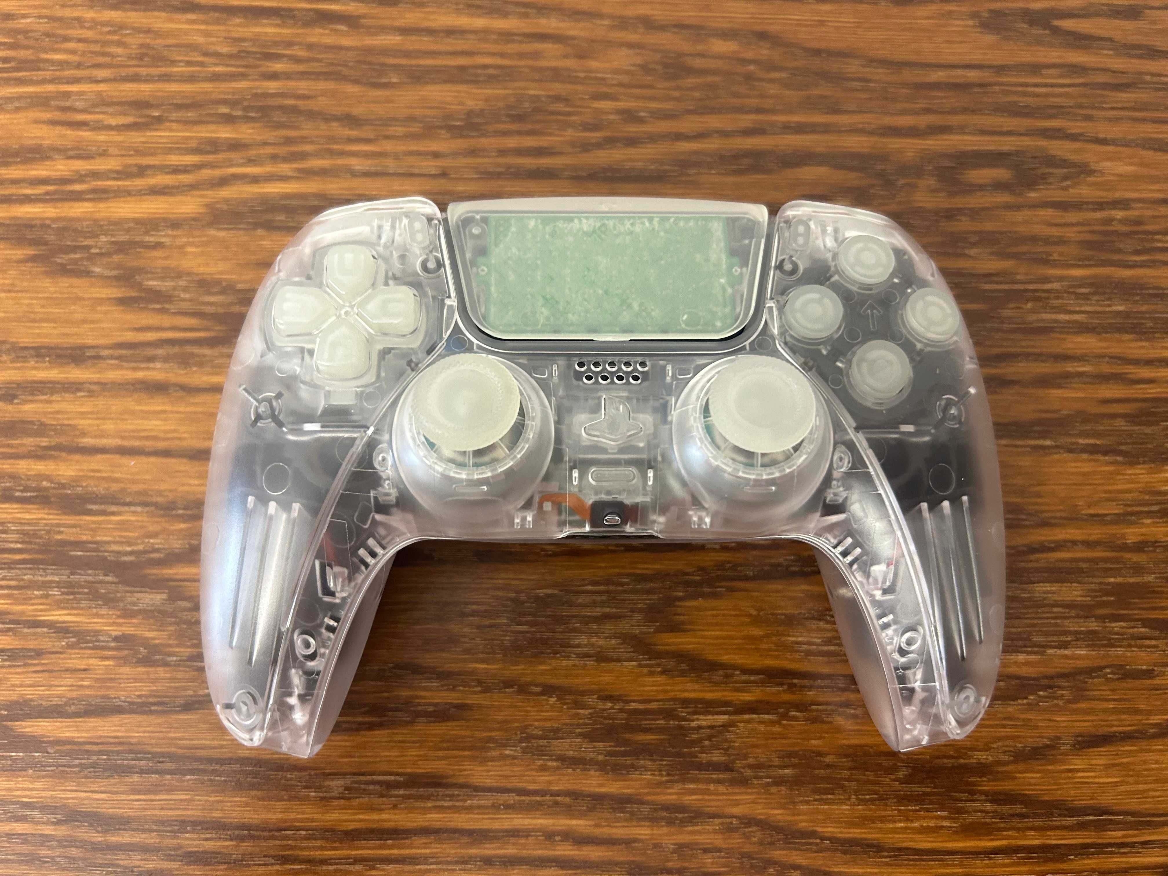 PS5 Playstation 5 Dualsense transparent pad przezroczysty Luminous