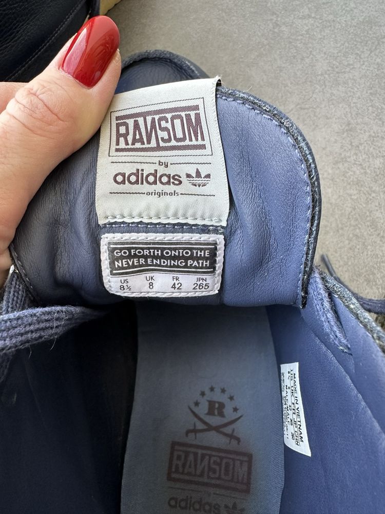 Кроссовки, ботинки Adidas Ransom, кожа