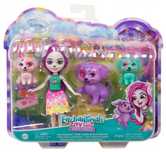 enchantimals tails lalka dessa rodzina piesków dalmatyńczyków