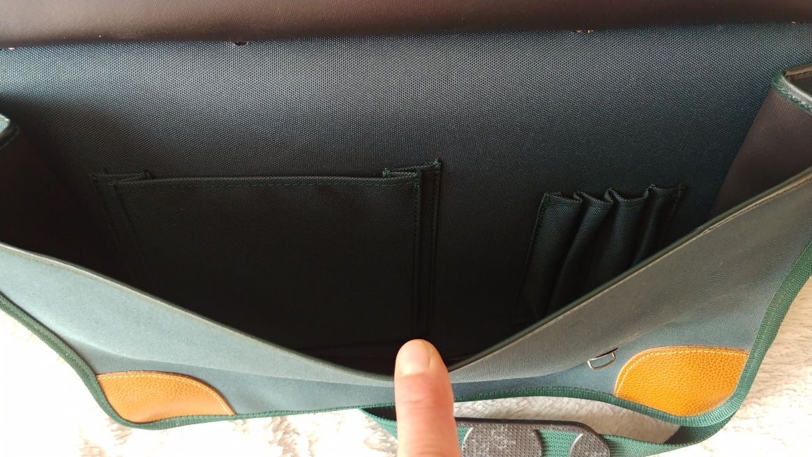 Torba teczka podróżna laptopa vintage NOWA