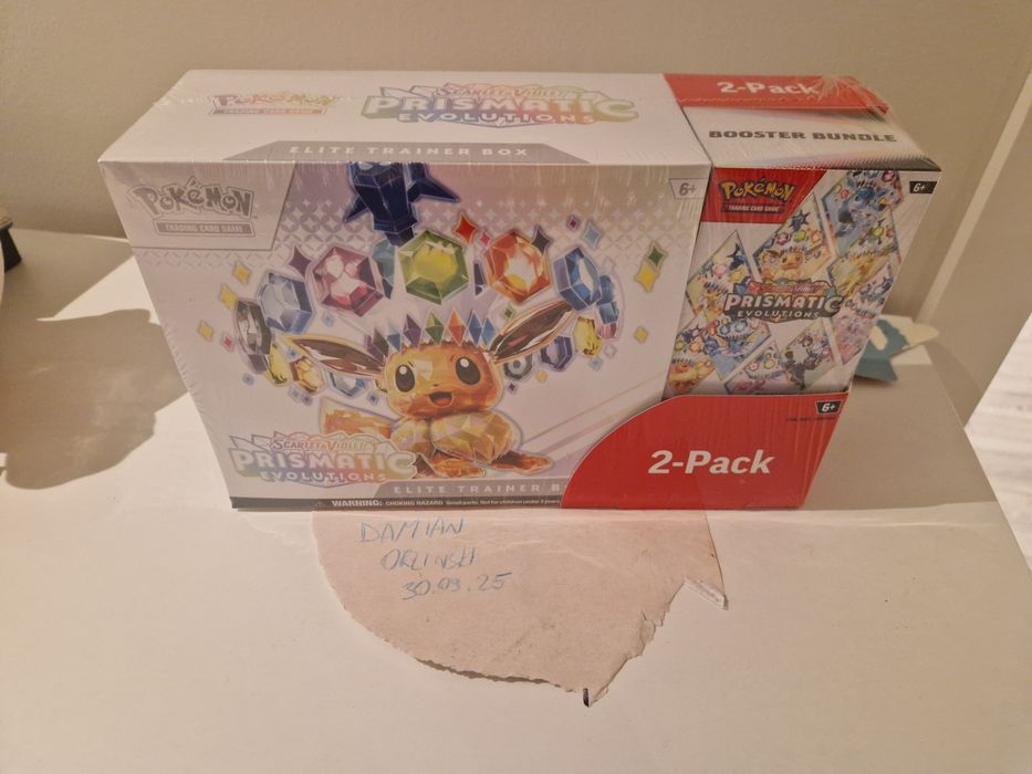 Pokémon TCG: Scarlet & Violet – Prismatic Evolutions Elite Trainer Box