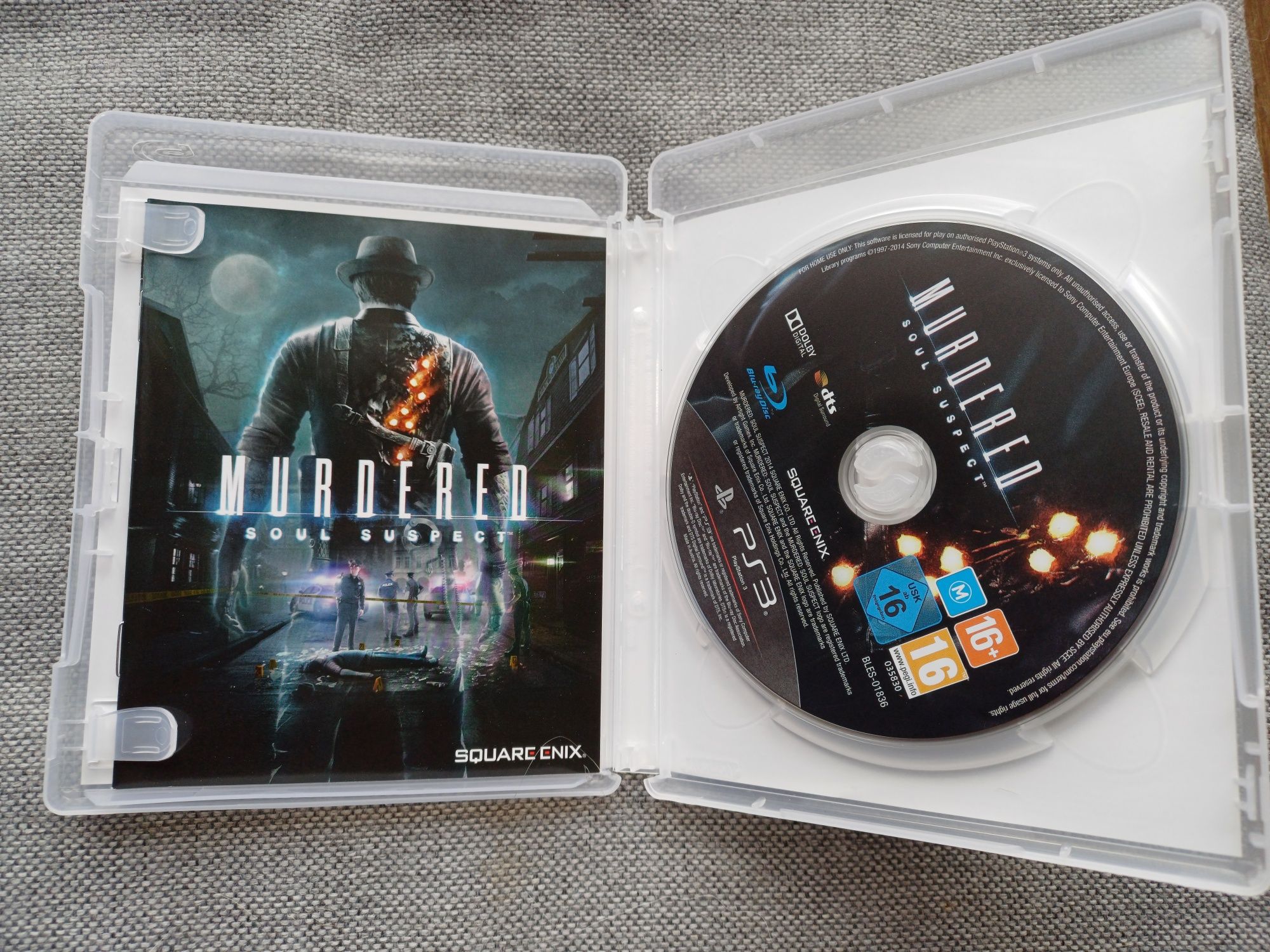 Murdered Soul Suspect Śledztwo Zza Grobu Limited Edition PS3 PL