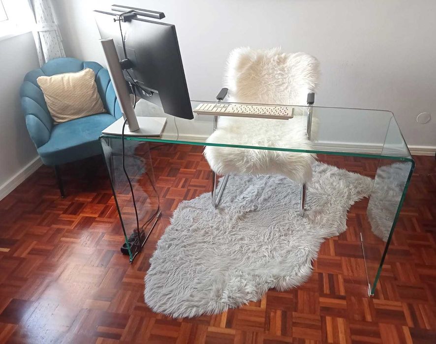 Secretaria em Vidro Temperado