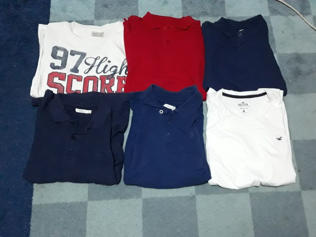 T-shirts e Pólos Homem/Criança (Zara/Sfera/Hollister)