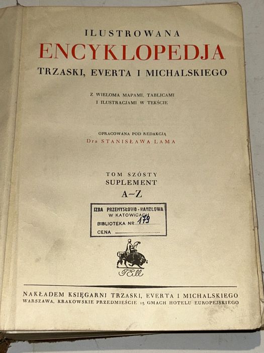 ENCYKLOPEDIA Trzaski,Everta i Michalskiego