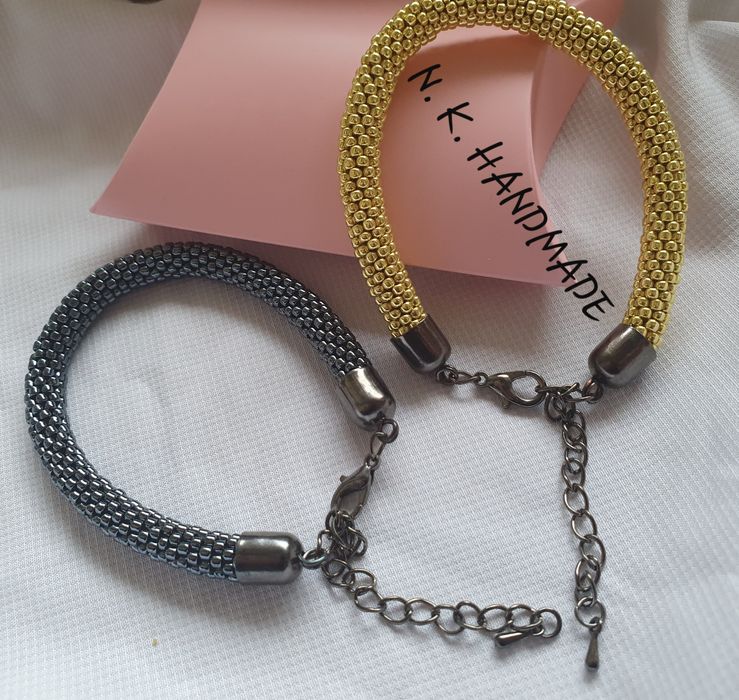 2 Bransoletka z koralików Rękodzieło