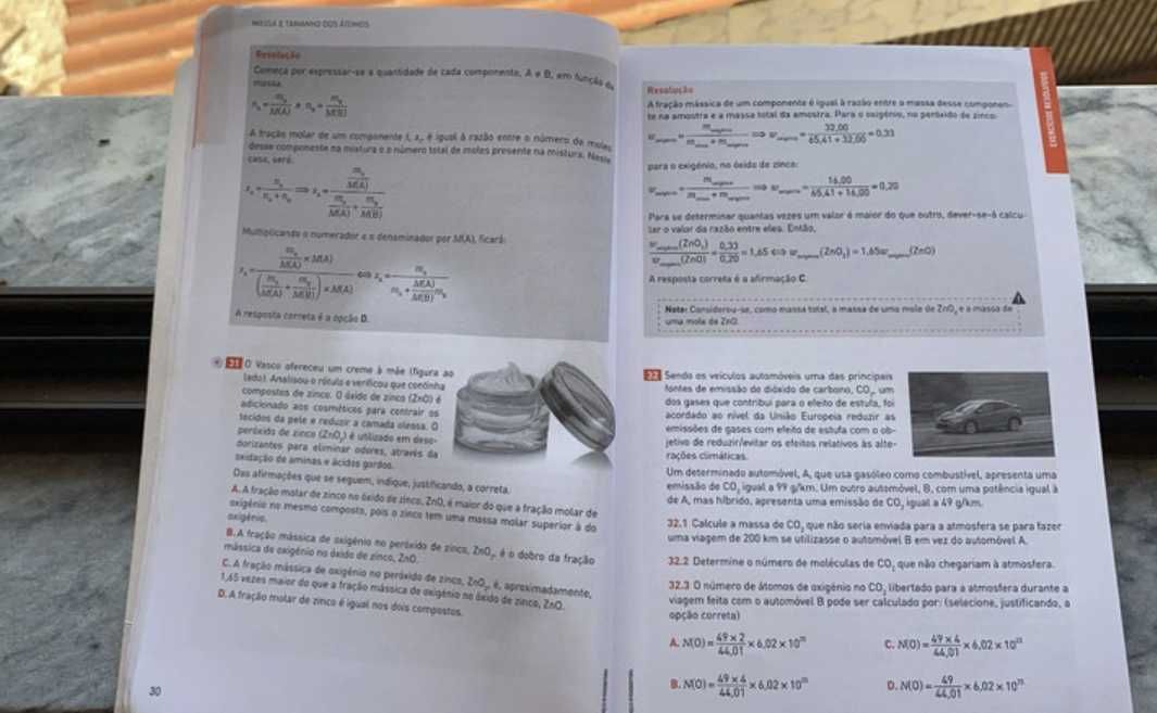 Livro de Exercícios de Química 10 - Raiz Editora