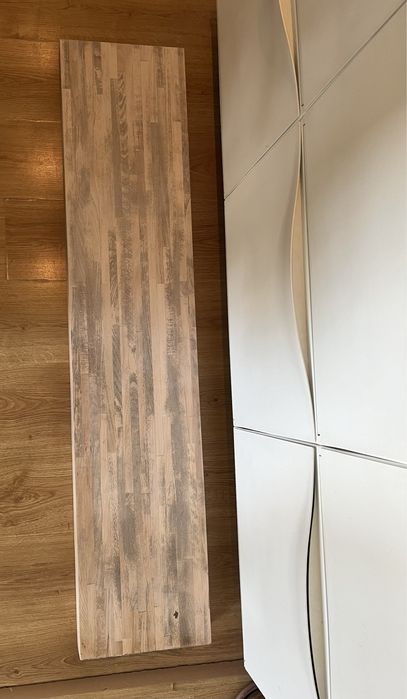 Blat gruby lity buk 7cm 136cm dlugości parapet bukowy deska