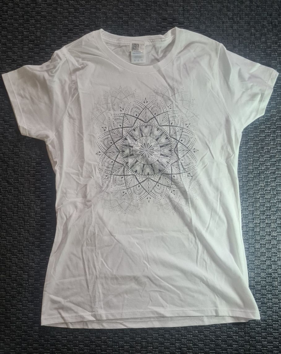 T-shirt koszulka Mandala rozm. M Port&Company