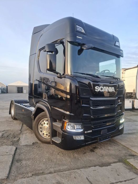 Scania R 450  219+podatek navi klima ACC dwa zbiorniki spoilery czujniki radar