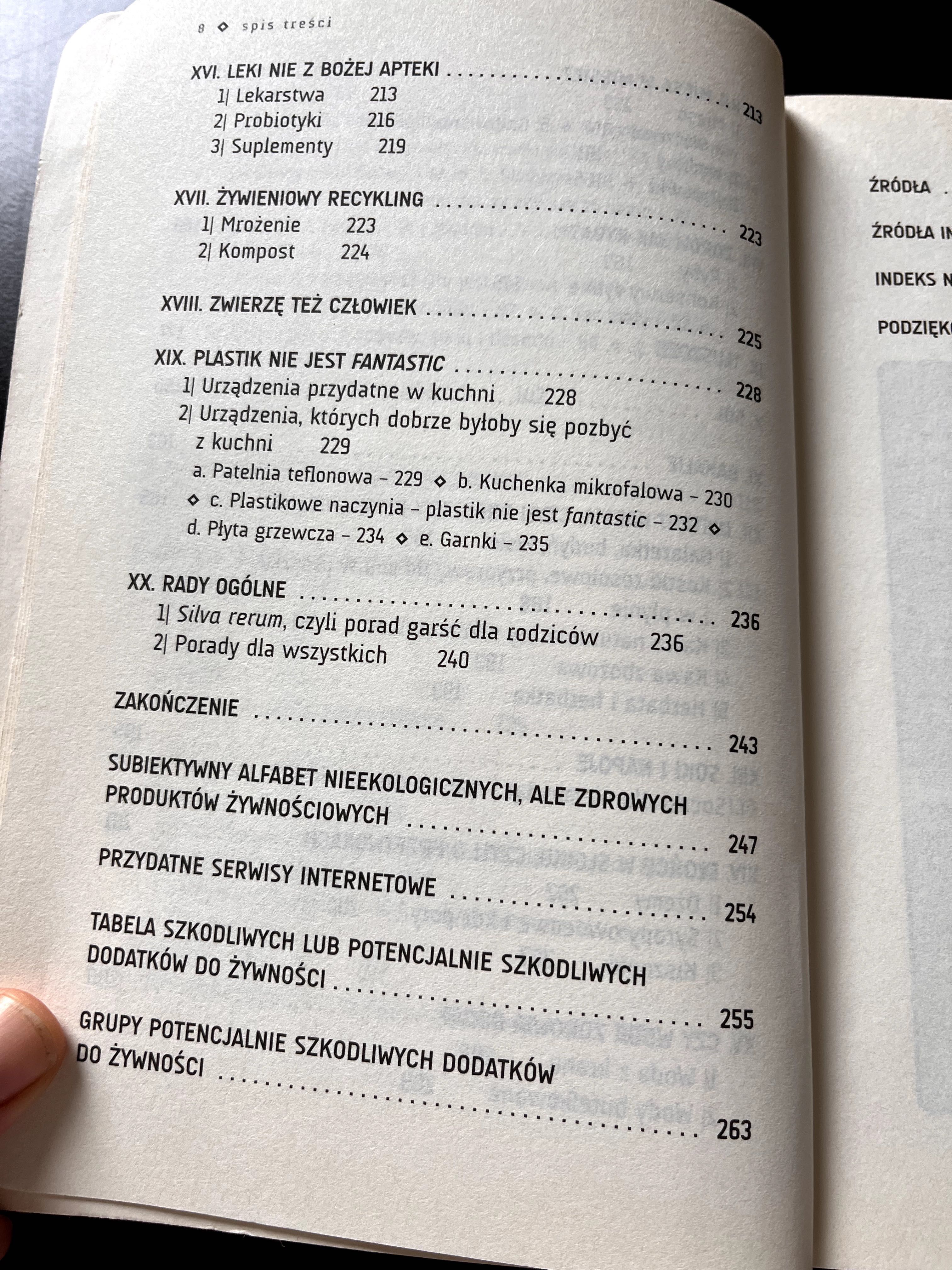 Zmień chemie na jedzenie, Julita Bator