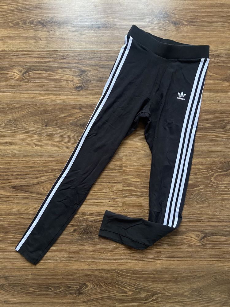 Legginsy Adidas Originals czarne S 8 spodnie 34 36