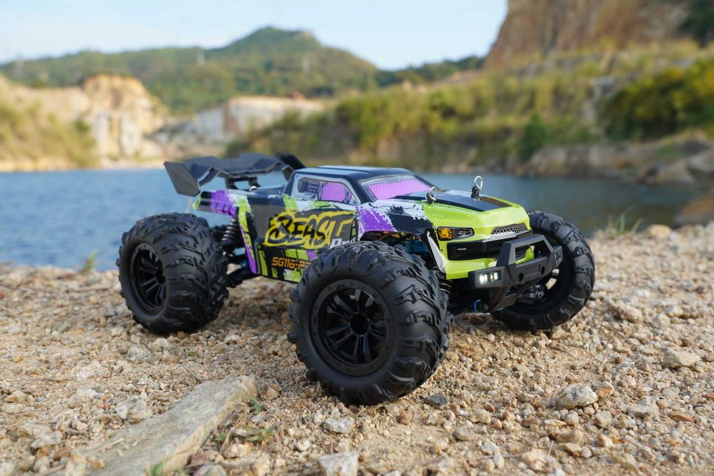 Samochód zdalnie sterowany SG116PRO 1:16 – 4x4, 40 km/h, zielony