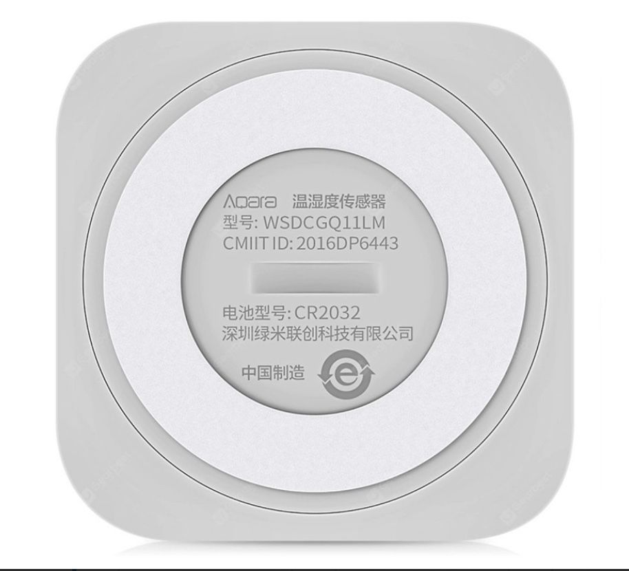 Датчик температури, вологості, тиску Xiaomi Aqara WSDCGQ11LM