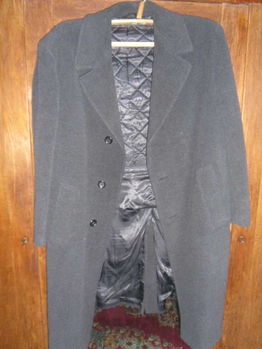 Пальто мужское СССР, шерсть. Для антуража, музея или съемок .