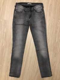 Spodnie damskie jeans Wrangler  xs 25 rurki szare