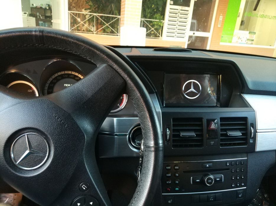 Auto Rádio Mercedes Benz GLK GPS DVD Bluetooth USB Android