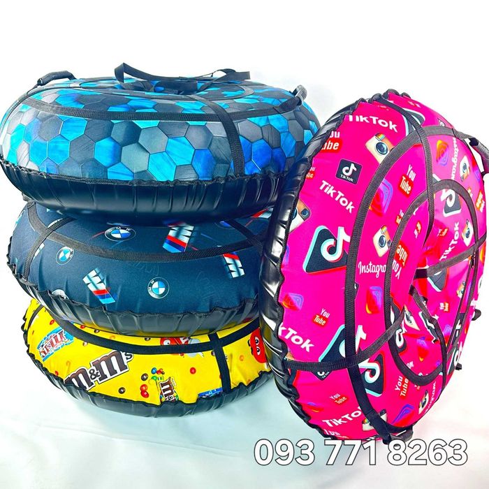 Тюбинг - ватрушка 100см та 120см Надувні санчата, пончик