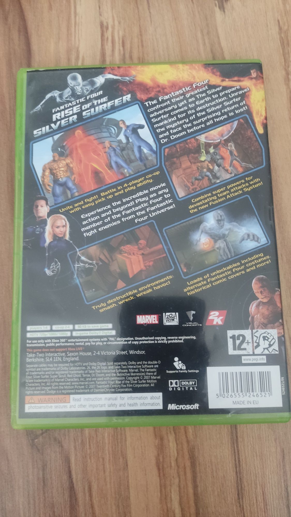 Fantastic four rise of the silver surfer Xbox 360