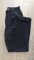 Czarne eleganckie spodnie chinosy z gumką w pasie Tally Weijl 32 xxs