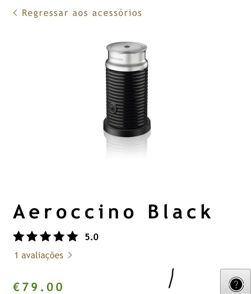 Aeroccino Black 3