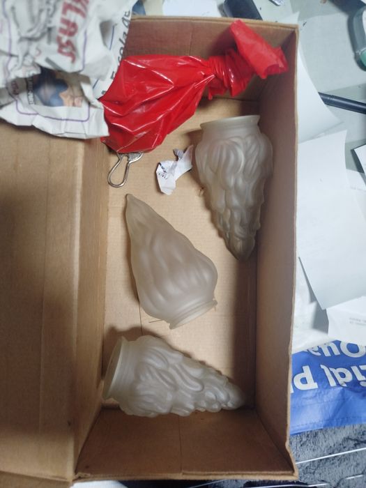 Aplique de parede antigo em bronze