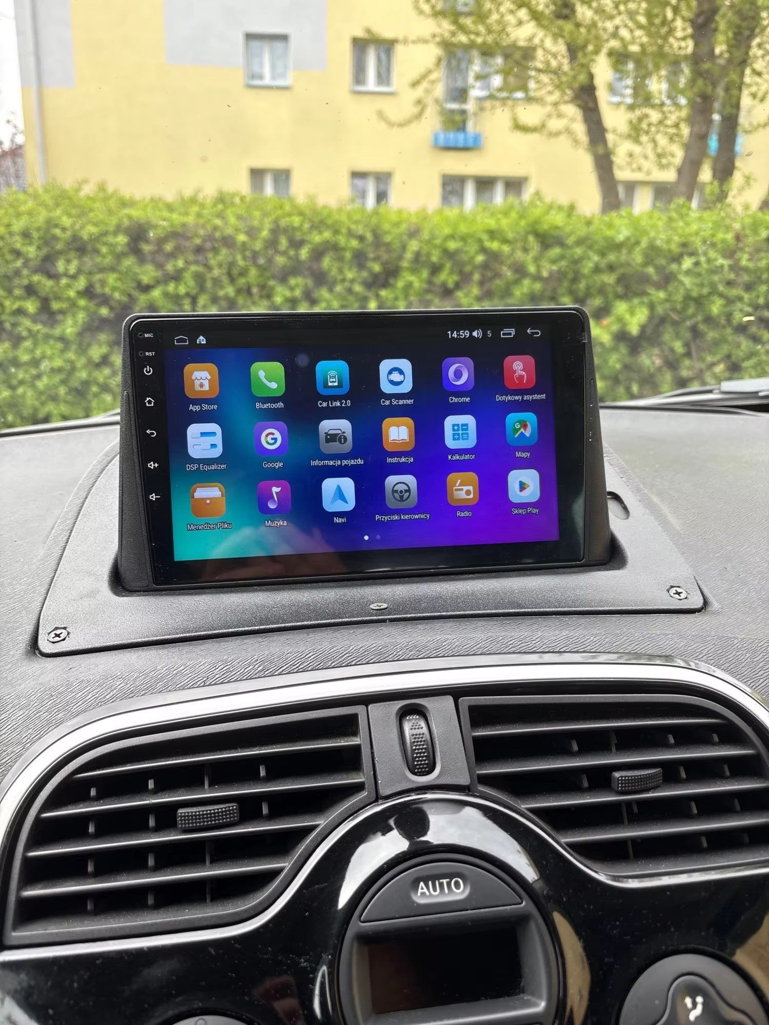Rádio Renault Kangoo Android 13 com GPS (Novo)