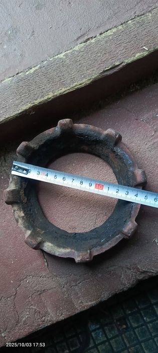 Pierścień retorty retorta do pieca Defro eko 25 kw.