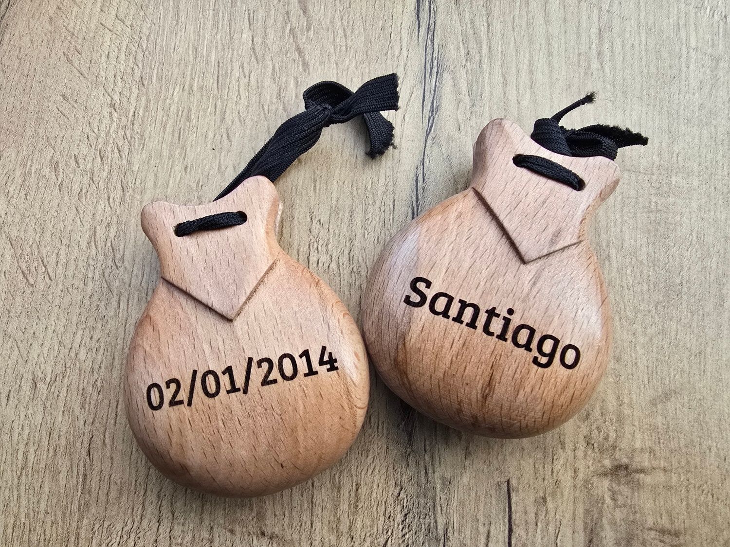 Castanholas personalizadas