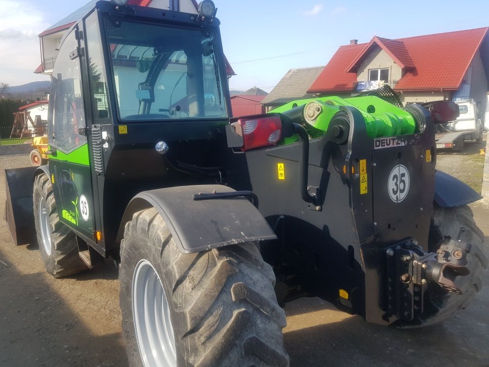 Ładowarka teleskopowa Deutz fahr 35.7 z Niemiec manitou