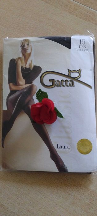 Rajstopy damskie  w kolorze Caffe firmy - GATTA - CAFFE