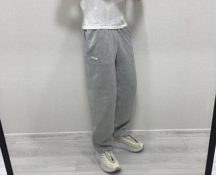 Nike sweatpants спортивні штани на флісі найк спортивки baggy