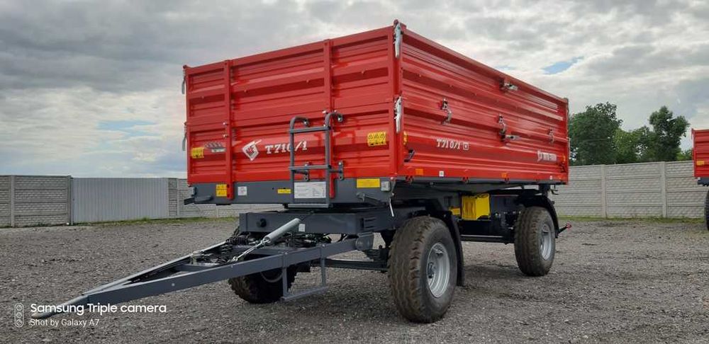 Przyczepa Rolnicza Dwuosiowa METAL-FACH 8t 10t 12t T711/1 T710 PRONAR