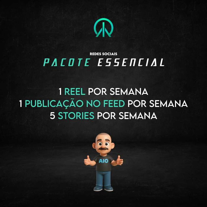 Redes Sociais | Design Gráfico | Edição de Vídeo c/ IA | Websites