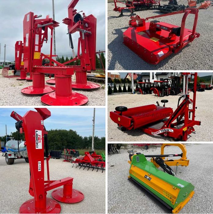 Kosiarka Rotacyjna bębnowa 100/135/165/185 plandeka/blacha DOSTAWA rat