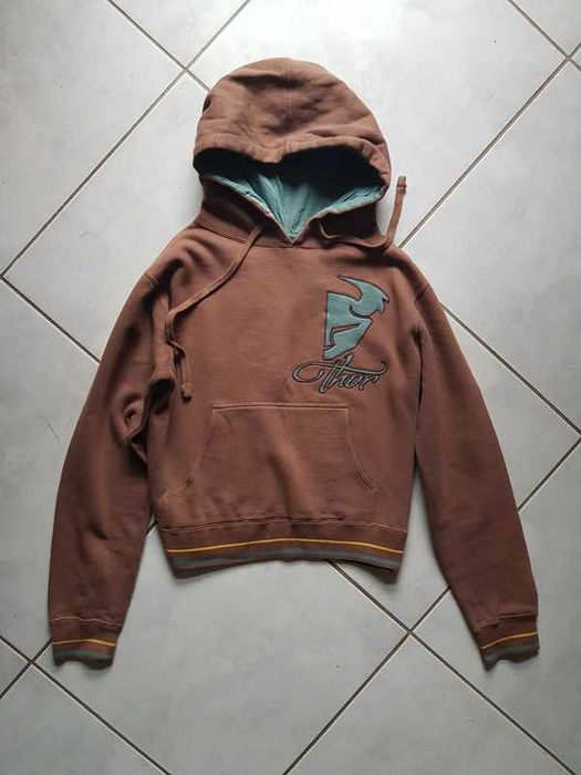 Thor bluza z kapturem polar kangurka dres ciepła sportowa