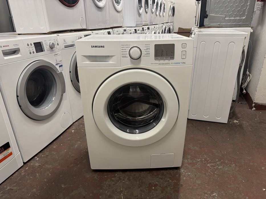 Wąska pralka Samsung Eco Bubble 6kg.1200obr.A+++ Gwarancja. Transport