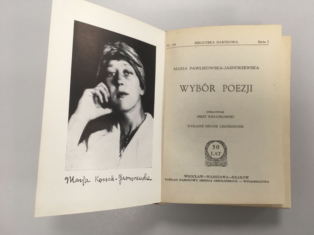 Maria Pawlikowska-Jasnorzewska - Wybór poezji - Biblioteka Narodowa