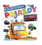 Książka Kolorowanka Pojazdy wydawnictwa Olesiejuk