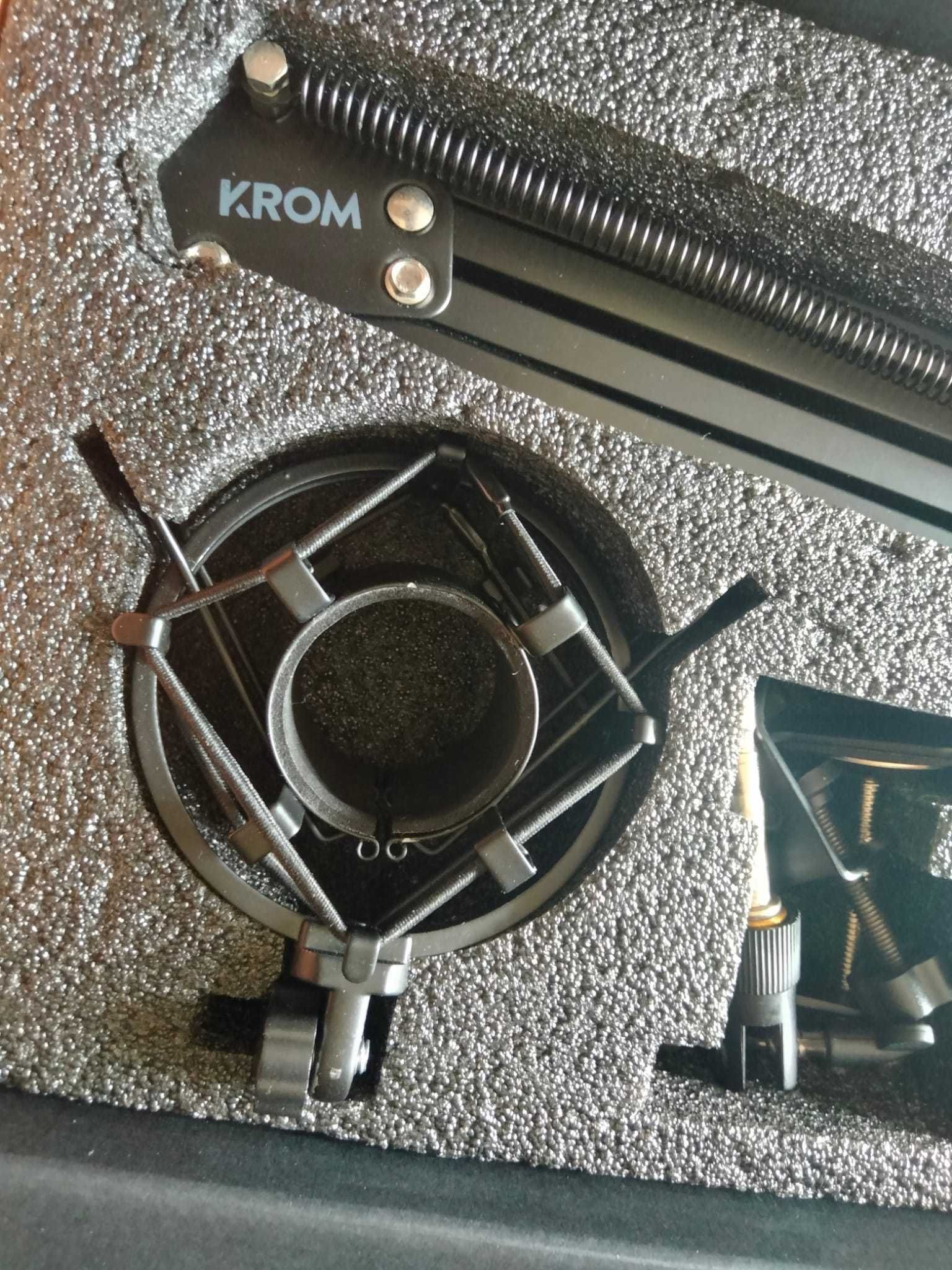 Krom Kapsule – Microfone Profissional USB - Nunca usado!