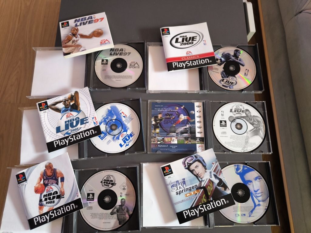 NBA skispringen PlayStation 1 ps1 psx