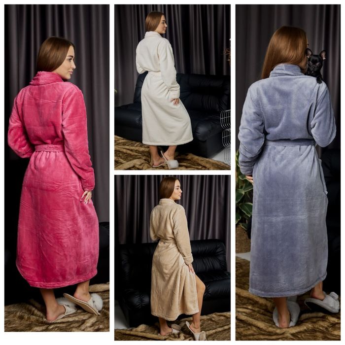 Жiночi теплi халатики