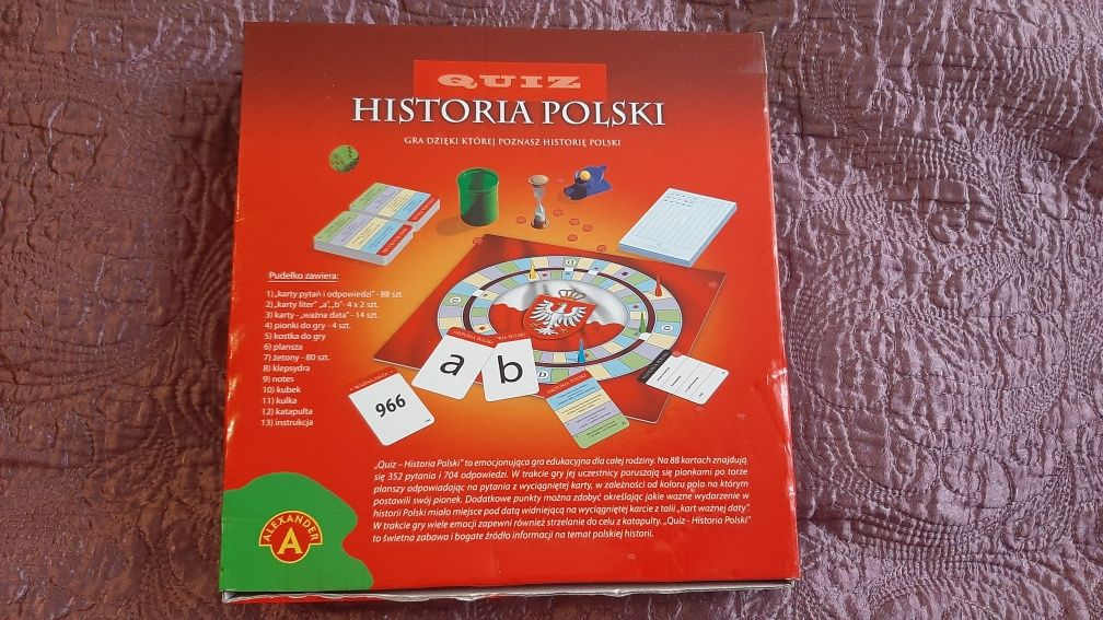 Nowa Gra planszowa Historia Polski