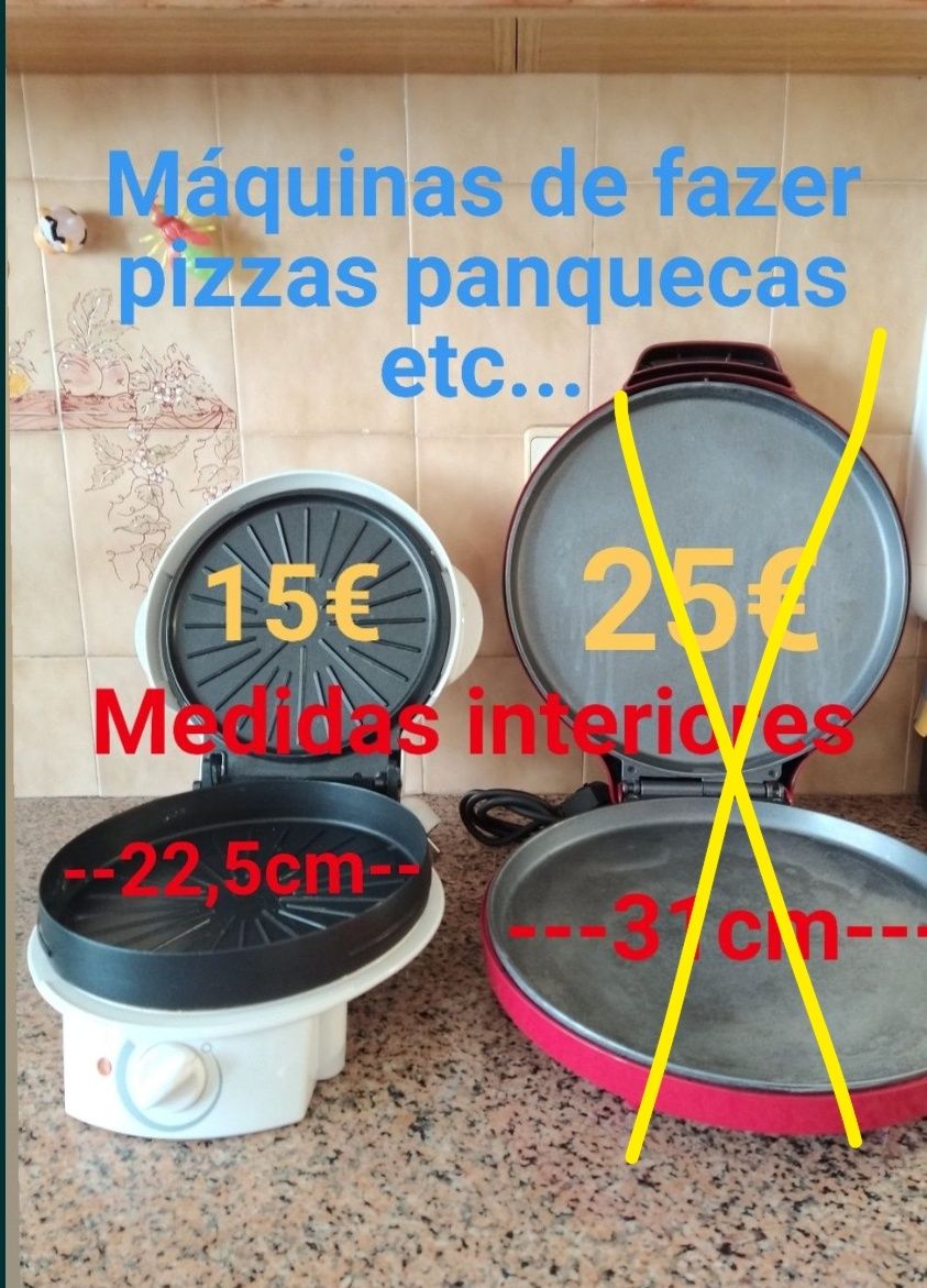 Máquinas para fazer pizzas etc...Casa quarto apartamento vivenda carro