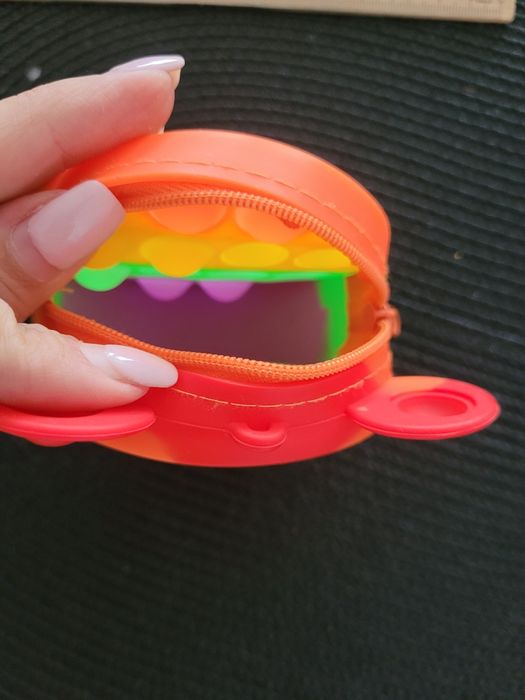 Carteira de criança pop it